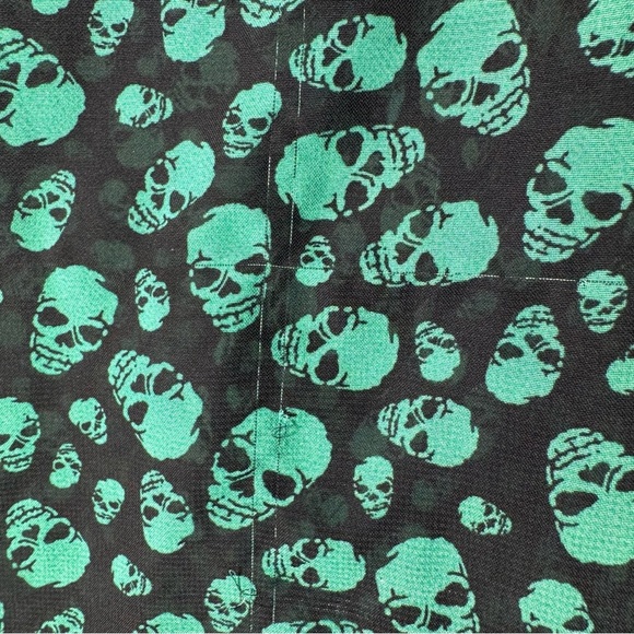 Lost in Layers Skull Print Kimono Cover up One size - Picture 6 of 9